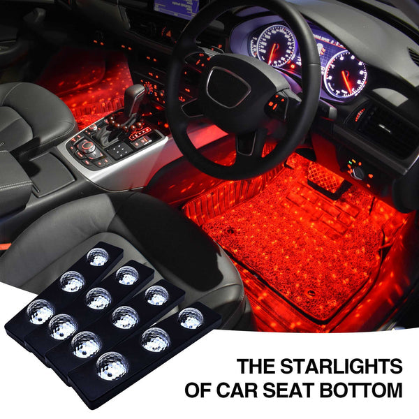 Car Interior Ambient Lights- (Contains 4 light bars)
